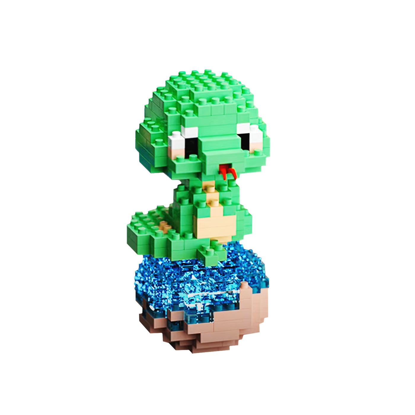 Snake figure from the Chinese zodiac — Chinari series by LumiBlocks